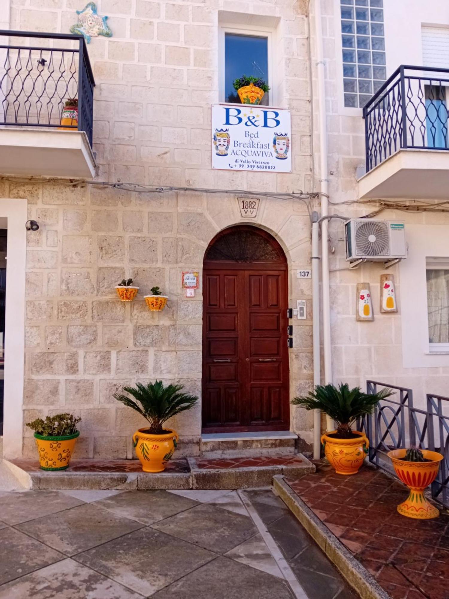 Bed & Breakfast Acquaviva Di Vullo Vincenzo Acquaviva Platani エクステリア 写真